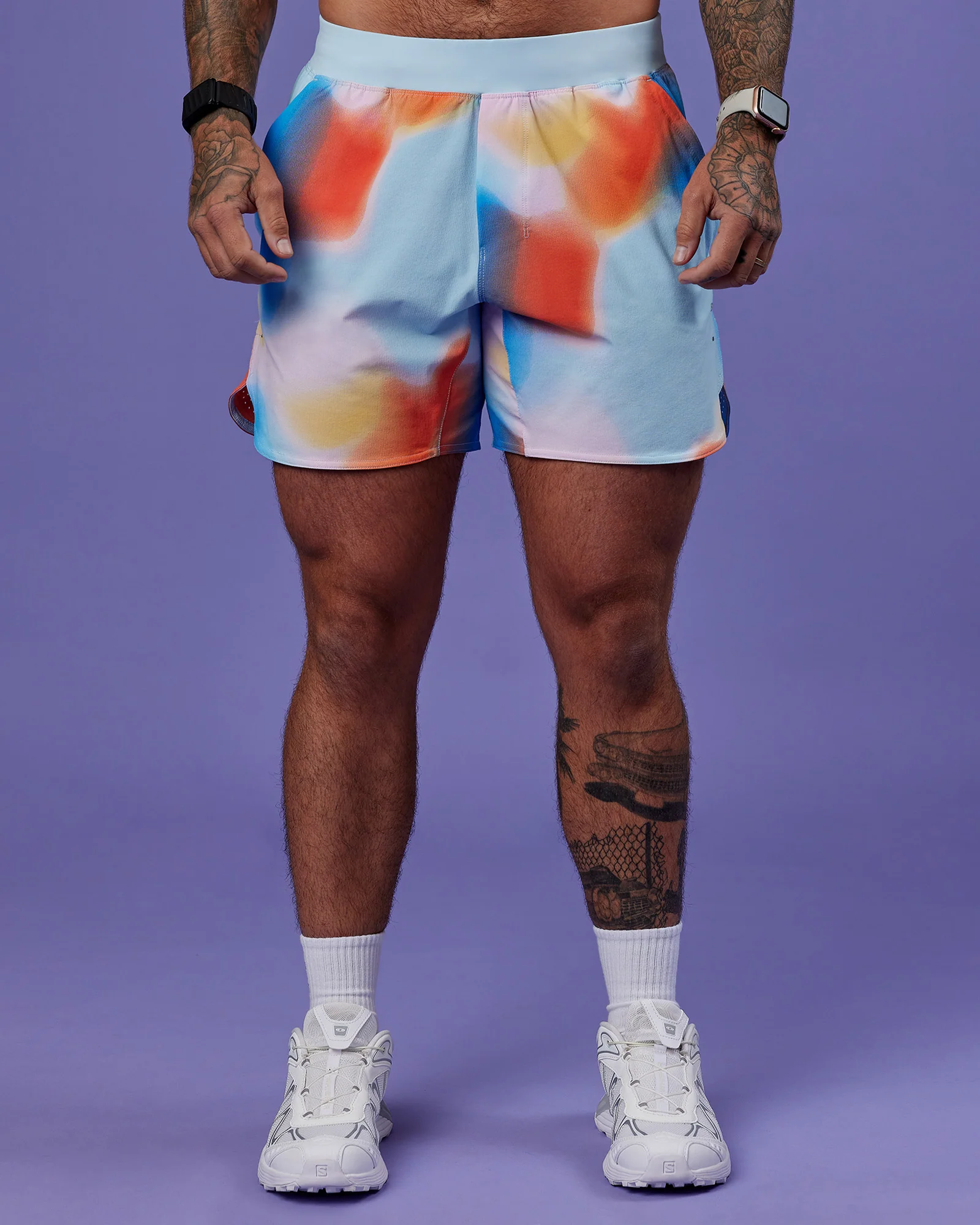20440-rainbow-shade-print-xs-rainbow-shade-print-xs-variation-1.webp Lift 6" Short - Rainbow Shade Print