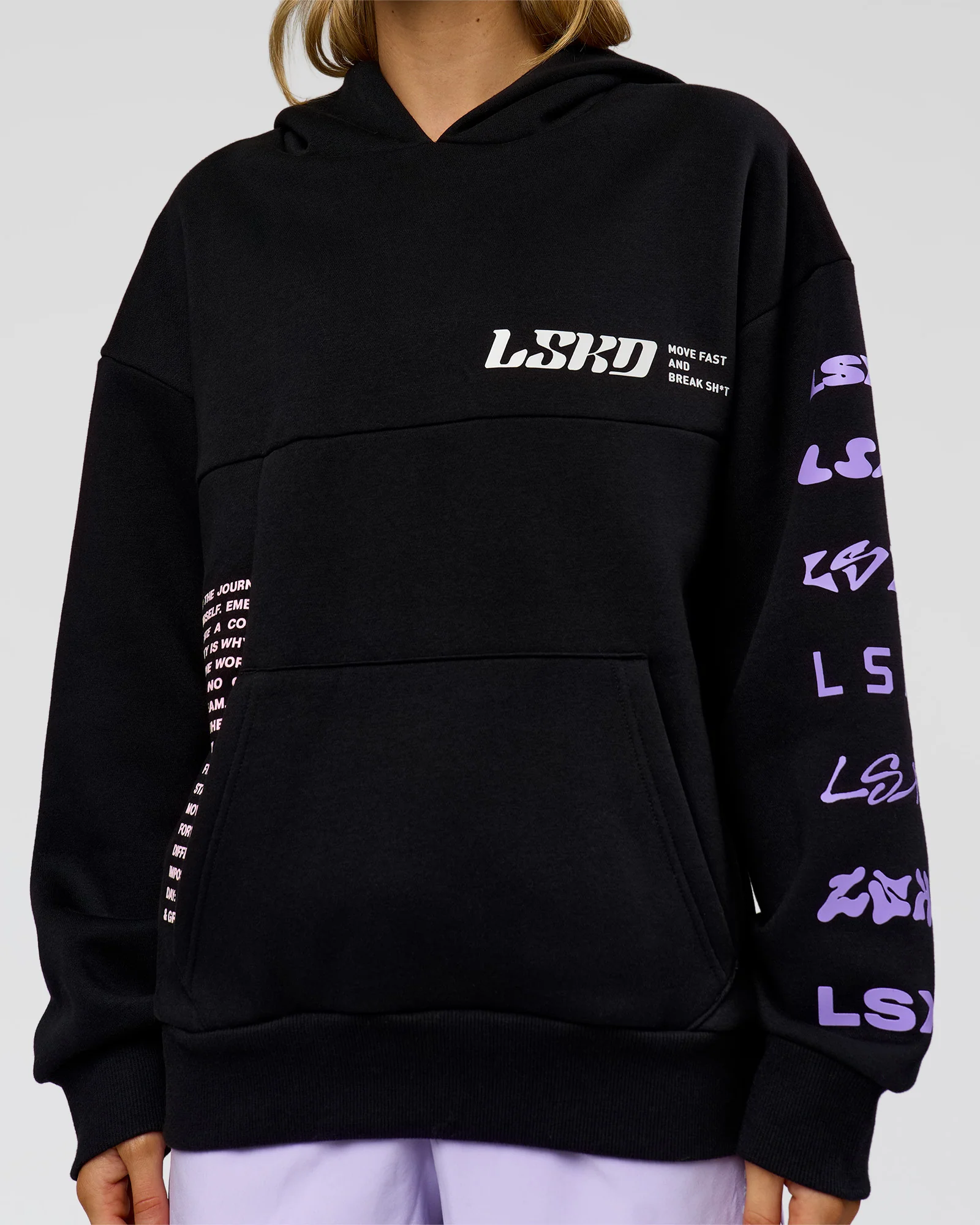 2048-deconstructed-fleece-hoodie-caviar-marshmallow-pale-lilac-9.webp Deconstructed Fleece Hoodie - Caviar-Marshmallow-Pale Lilac