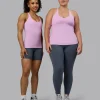 Movement Longline Active Tank - Pastel Orchid
