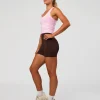 Flow Scoop Neck Performance Tank - Marshmallow