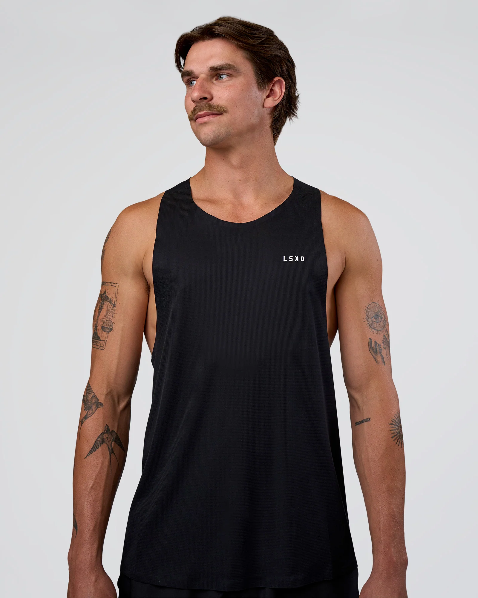 20519-race-day-tank-black-white-1.webp Race Day Tank - Black-White