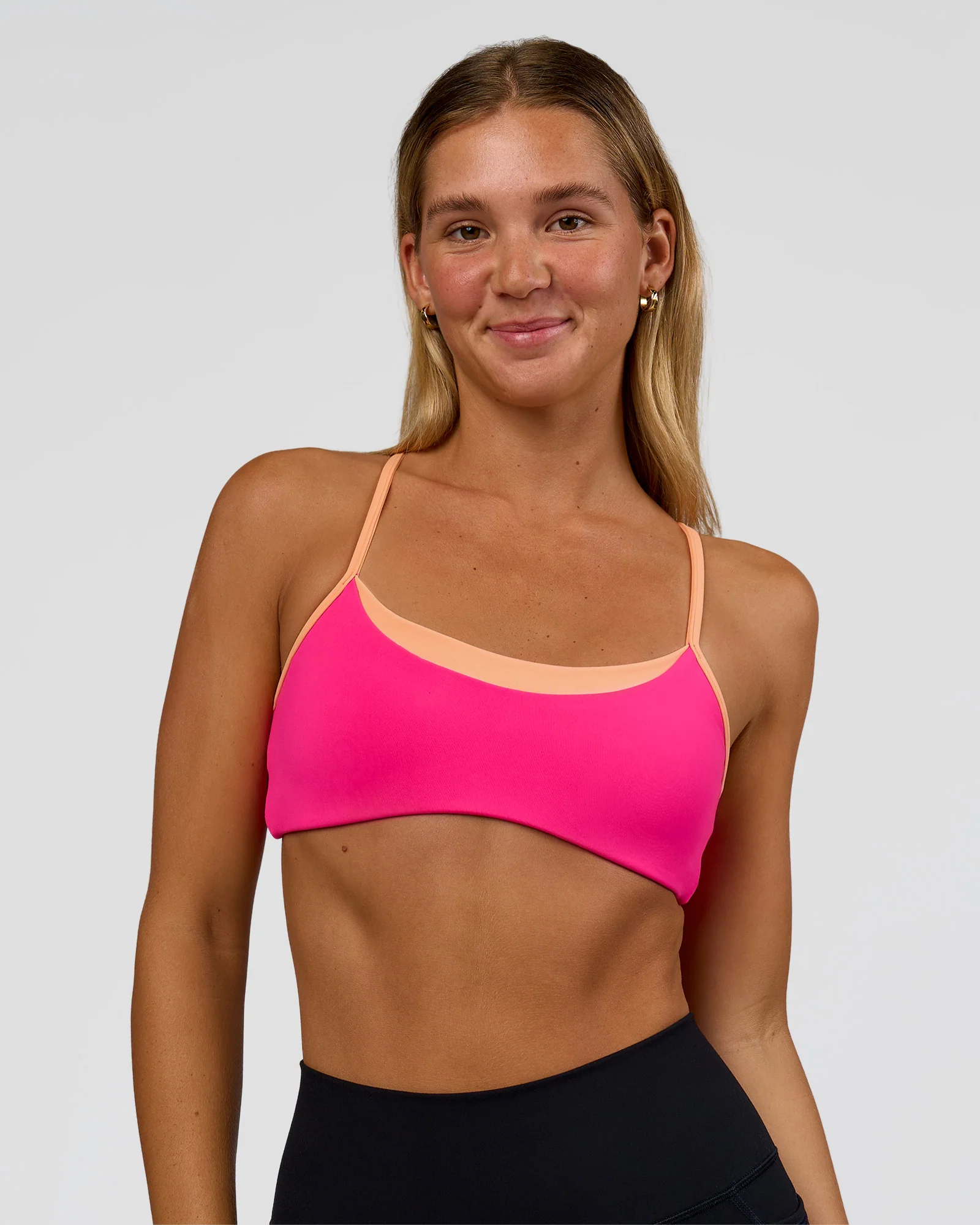2057-tempo-sports-bra-ultra-pink-cantaloupe-1.webp Tempo Sports Bra - Ultra Pink-Cantaloupe