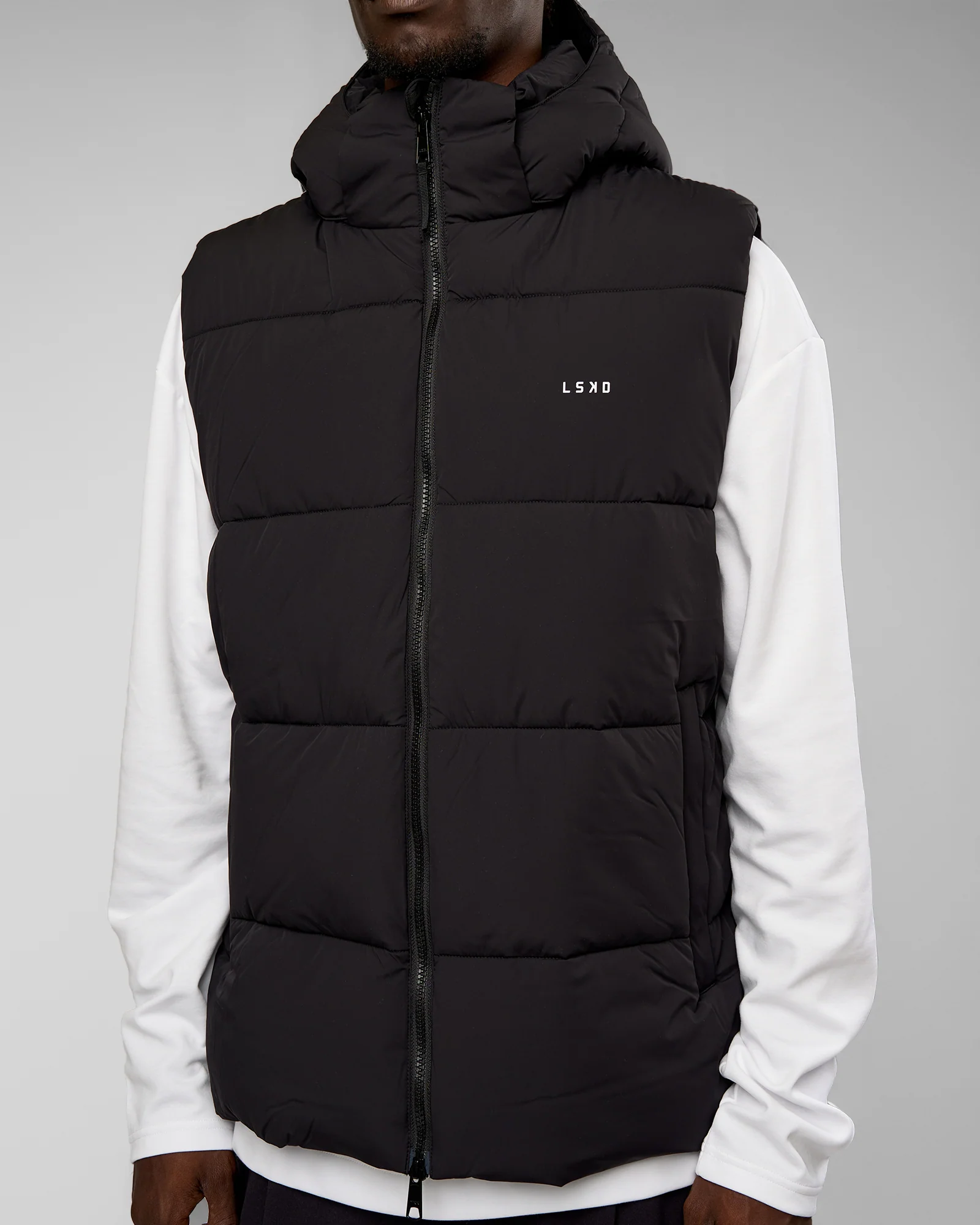 Base Puffer Vest - Black