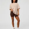 AfterDark ZeroCrease Oversized Tee - Shale Beige
