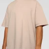 AfterDark ZeroCrease Oversized Tee - Shale Beige