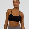 Infinite Contour Sports Bra - Black