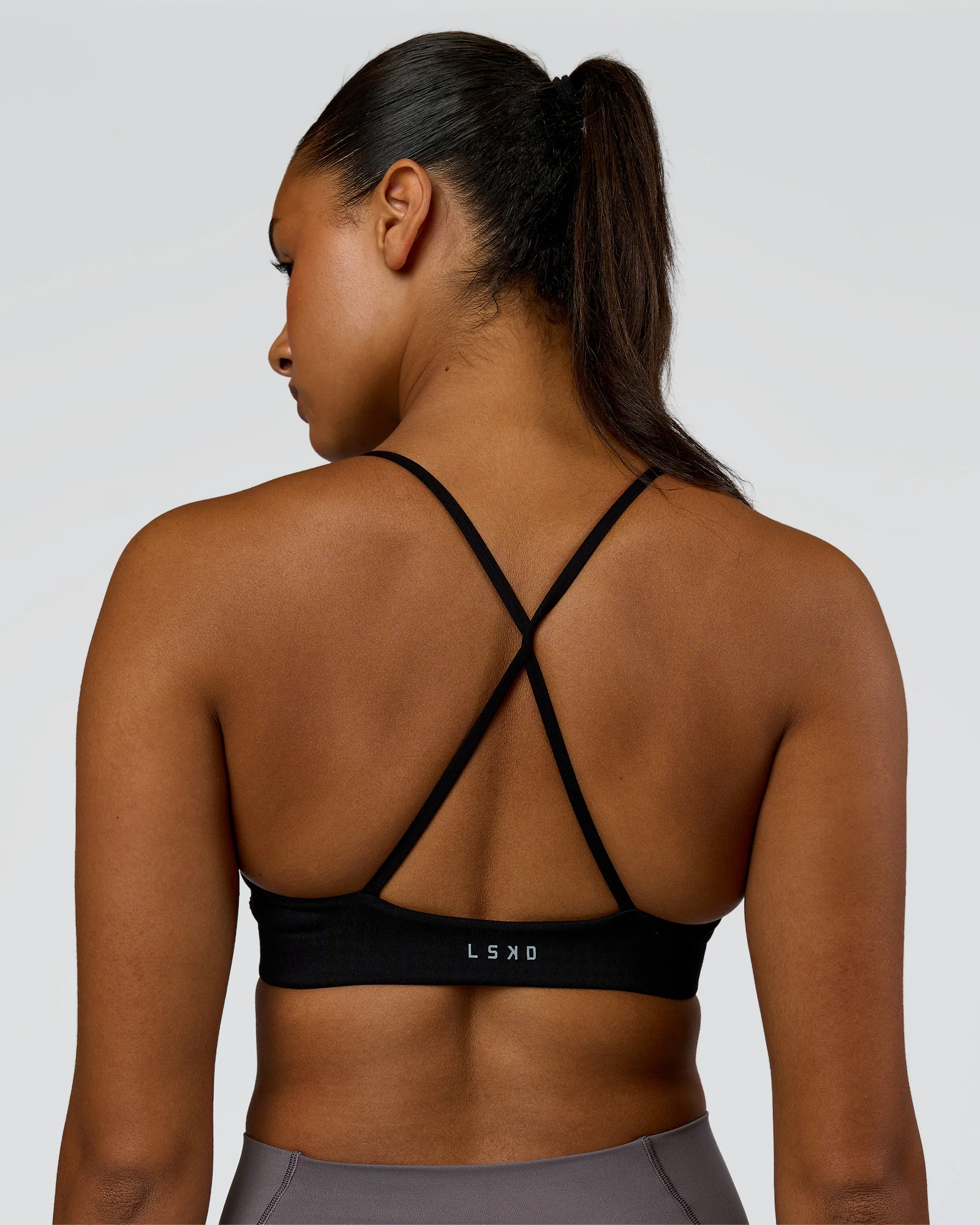Infinite Contour Sports Bra - Black