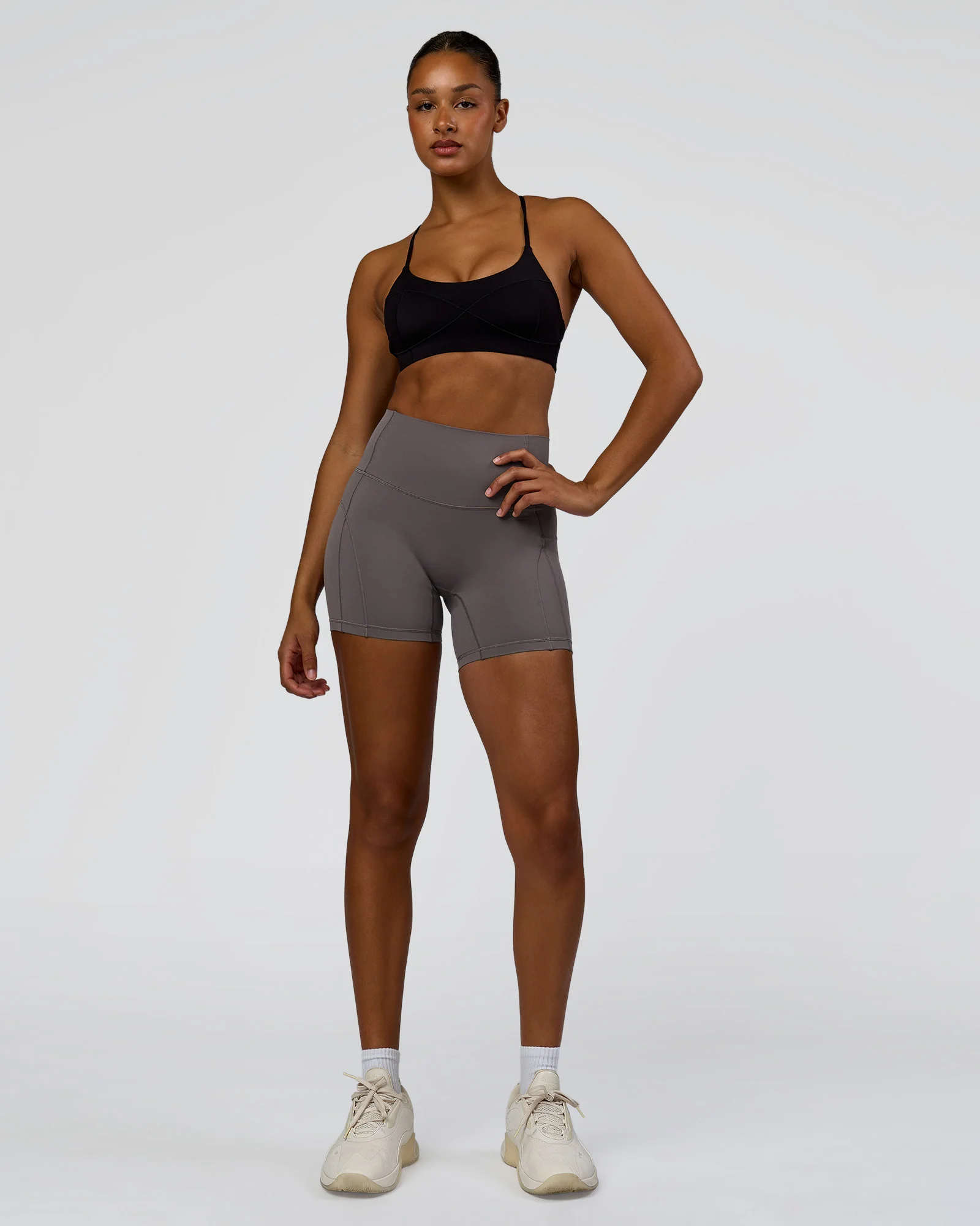 Infinite Contour Sports Bra - Black
