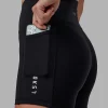 20633-o.g.-rep-ultra-high-rise-4-short-pockets-black-white-1.webp O.G. Rep Ultra High-Rise 4" Short Pockets - Black-White