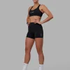 20633-o.g.-rep-ultra-high-rise-4-short-pockets-black-white-6.webp O.G. Rep Ultra High-Rise 4" Short Pockets - Black-White