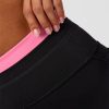Liberate High-Rise Full Length Legging Pockets - Black-Candy Pink