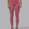 Elixir Ultra High-Rise Full Length Legging Pockets - Mauve Haze