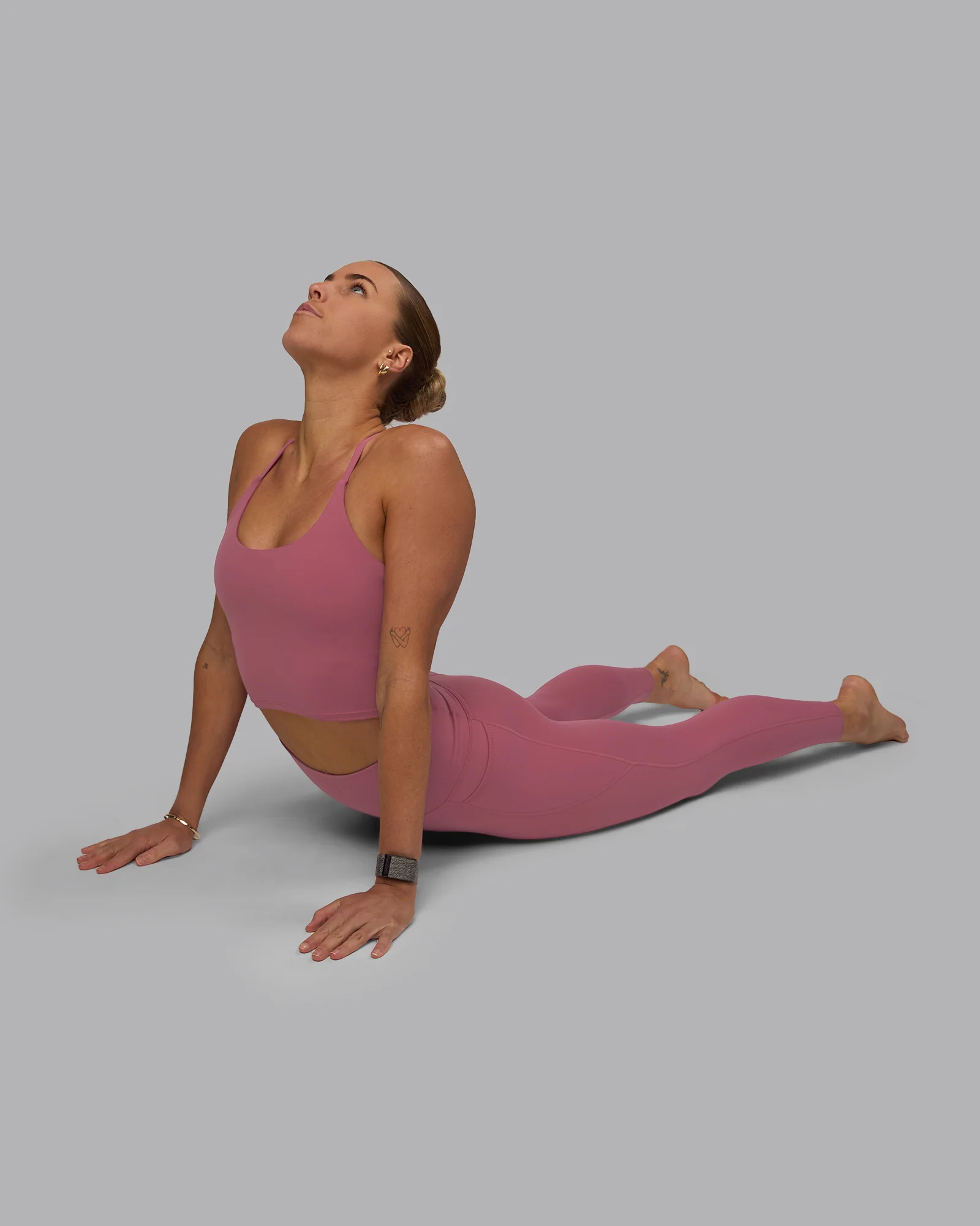 Elixir Ultra High-Rise Full Length Legging Pockets - Mauve Haze
