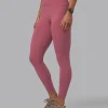 Elixir Ultra High-Rise Full Length Legging Pockets - Mauve Haze