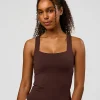 2075-cf-train-hard-shelf-bra-tank-hot-chocolate-1.webp CF Train Hard Shelf Bra Tank - Hot Chocolate
