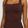2075-cf-train-hard-shelf-bra-tank-hot-chocolate-4.webp CF Train Hard Shelf Bra Tank - Hot Chocolate