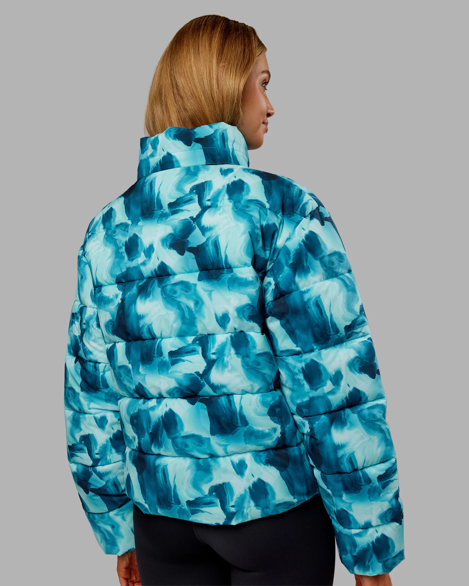 Go-To Puffer Jacket - Dazed Print