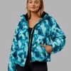 Go-To Puffer Jacket - Dazed Print