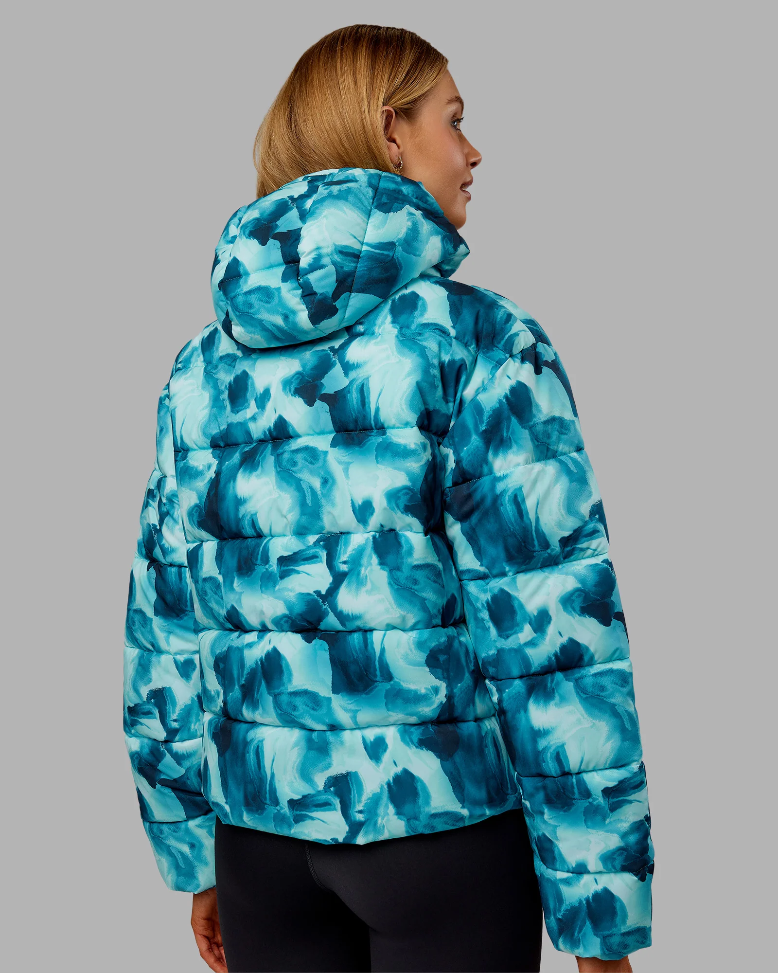 Go-To Puffer Jacket - Dazed Print