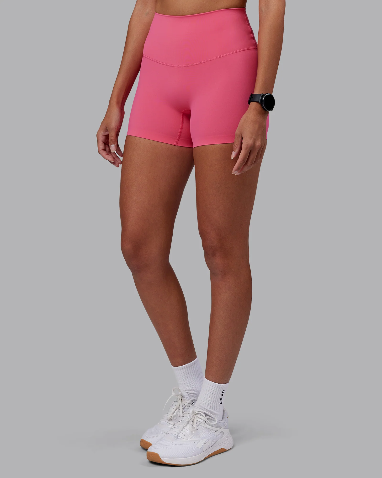 Elixir High-Rise 4" Short - Hot Pink