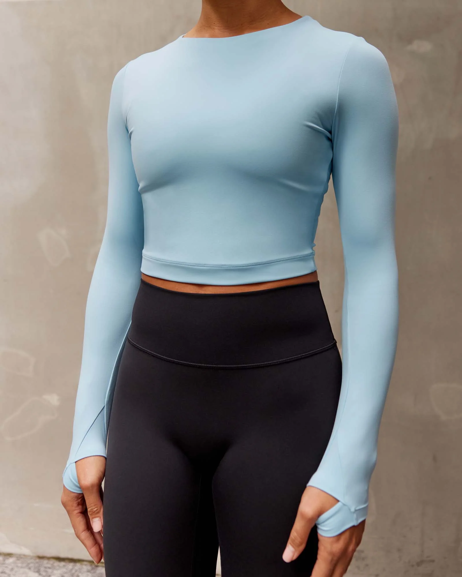 20793-staple-long-sleeve-cropped-tee-glacial-blue-2.webp Staple Long Sleeve Cropped Tee - Glacial Blue