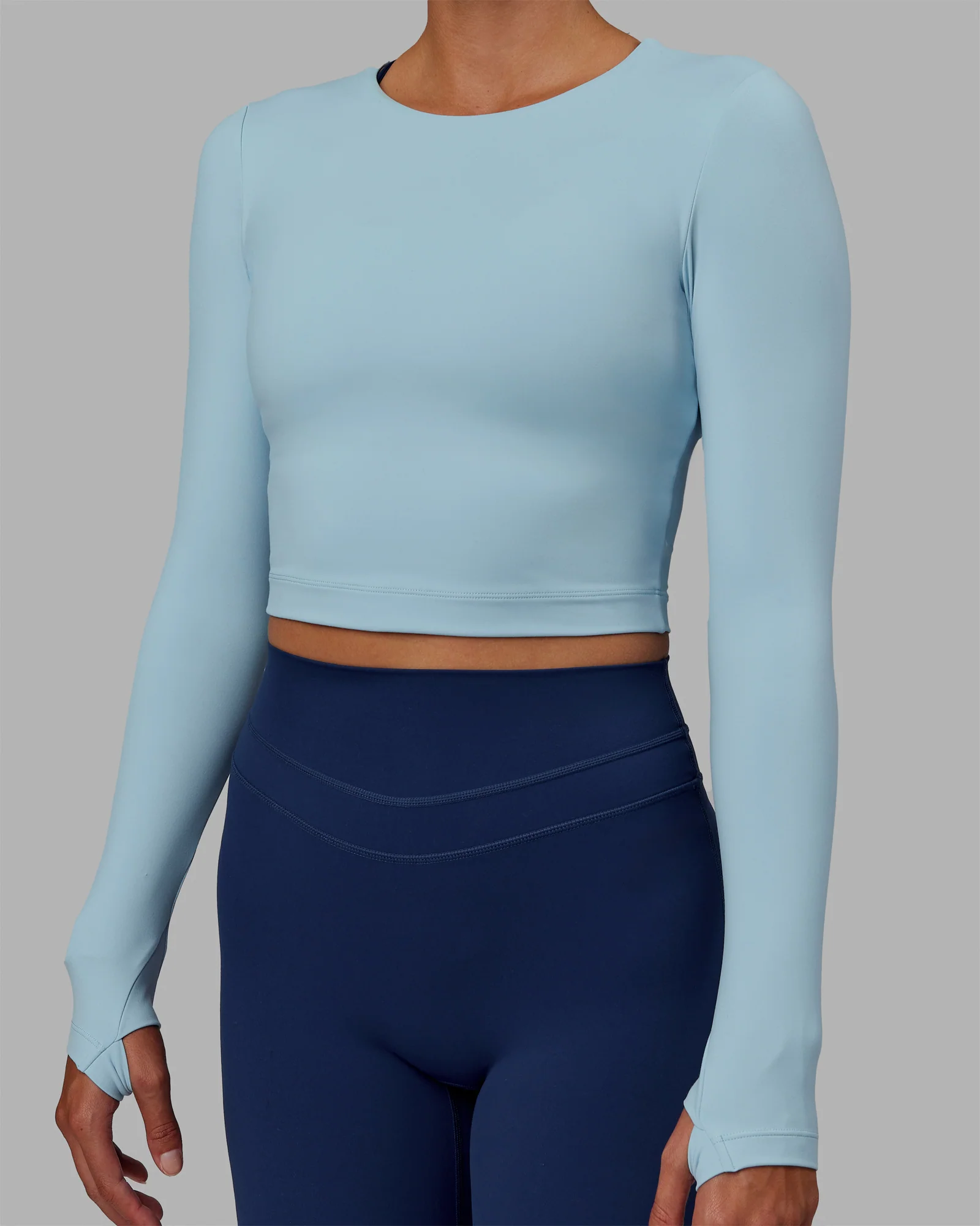 20793-staple-long-sleeve-cropped-tee-glacial-blue-6.webp Staple Long Sleeve Cropped Tee - Glacial Blue