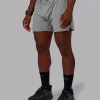 UltraAir 5" Lined Performance Short - Circular Grey