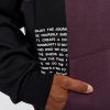 Deconstructed Fleece Hoodie - Caviar-Midnight Plum