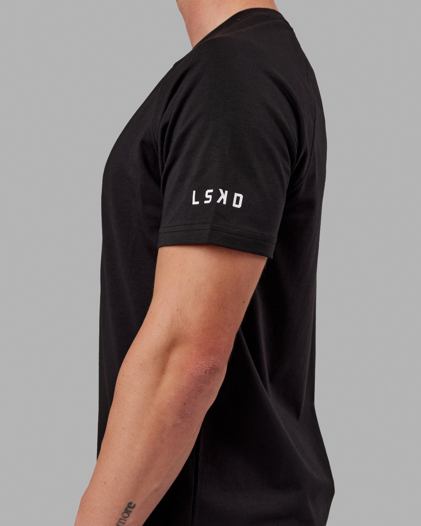 20864-fitstop-fast-flxcotton-tee-black-white-5.jpg Fitstop Fast FLXCotton Tee - Black-White