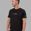 20865-black-white-xs-black-white-xs-variation-1.webp Fitstop Fast FLXCotton Tee - Black-White
