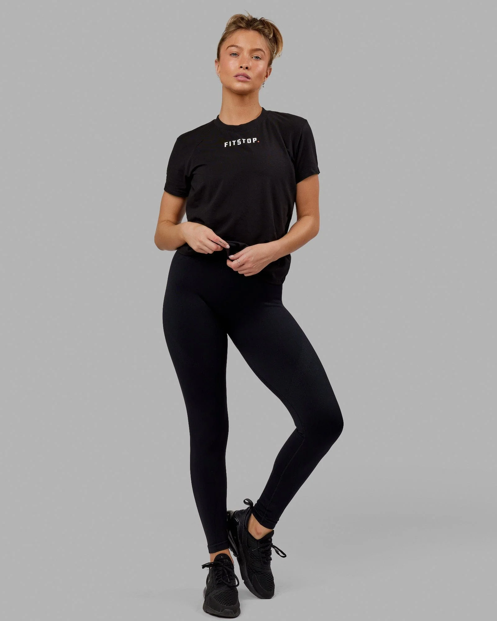 20872-fitstop-fast-flxcotton-tee-black-white-2.webp Fitstop Fast FLXCotton Tee - Black-White