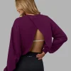 20893-breeze-open-back-sweater-plum-caspia-plum-caspia-5.webp Breeze Open Back Sweater - Plum Caspia-Plum Caspia