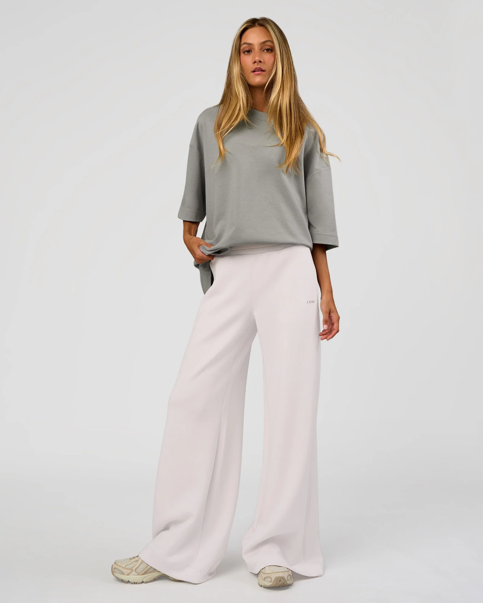 AfterDark ZeroCrease Oversized Tee - Alloy