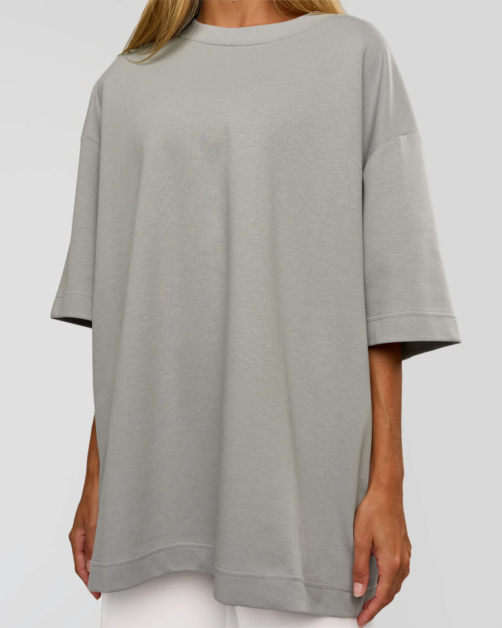 AfterDark ZeroCrease Oversized Tee - Alloy