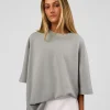 AfterDark ZeroCrease Oversized Tee - Alloy