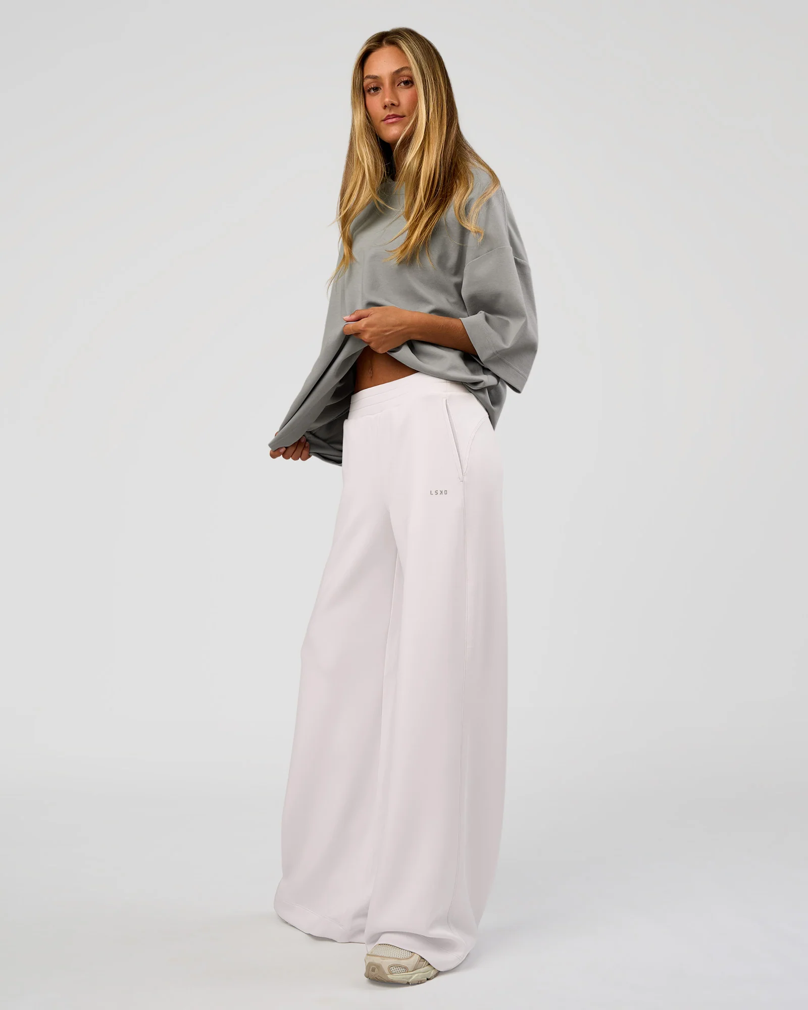 AfterDark ZeroCrease Oversized Tee - Alloy