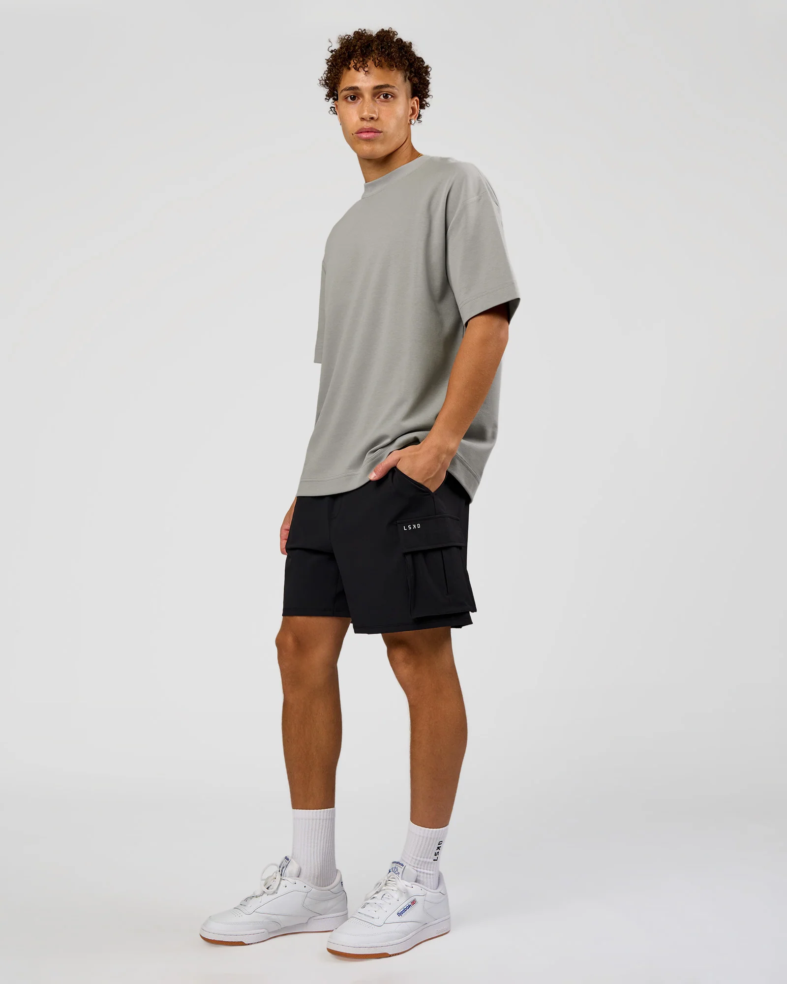 AfterDark ZeroCrease Oversized Tee - Alloy