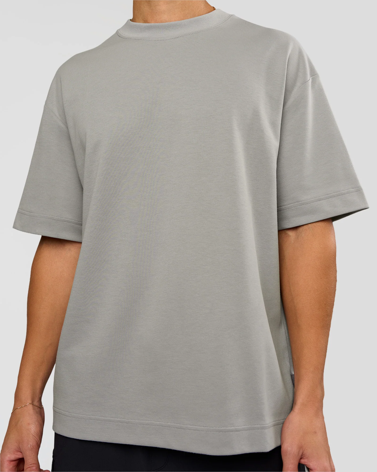 AfterDark ZeroCrease Oversized Tee - Alloy