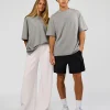 AfterDark ZeroCrease Oversized Tee - Alloy