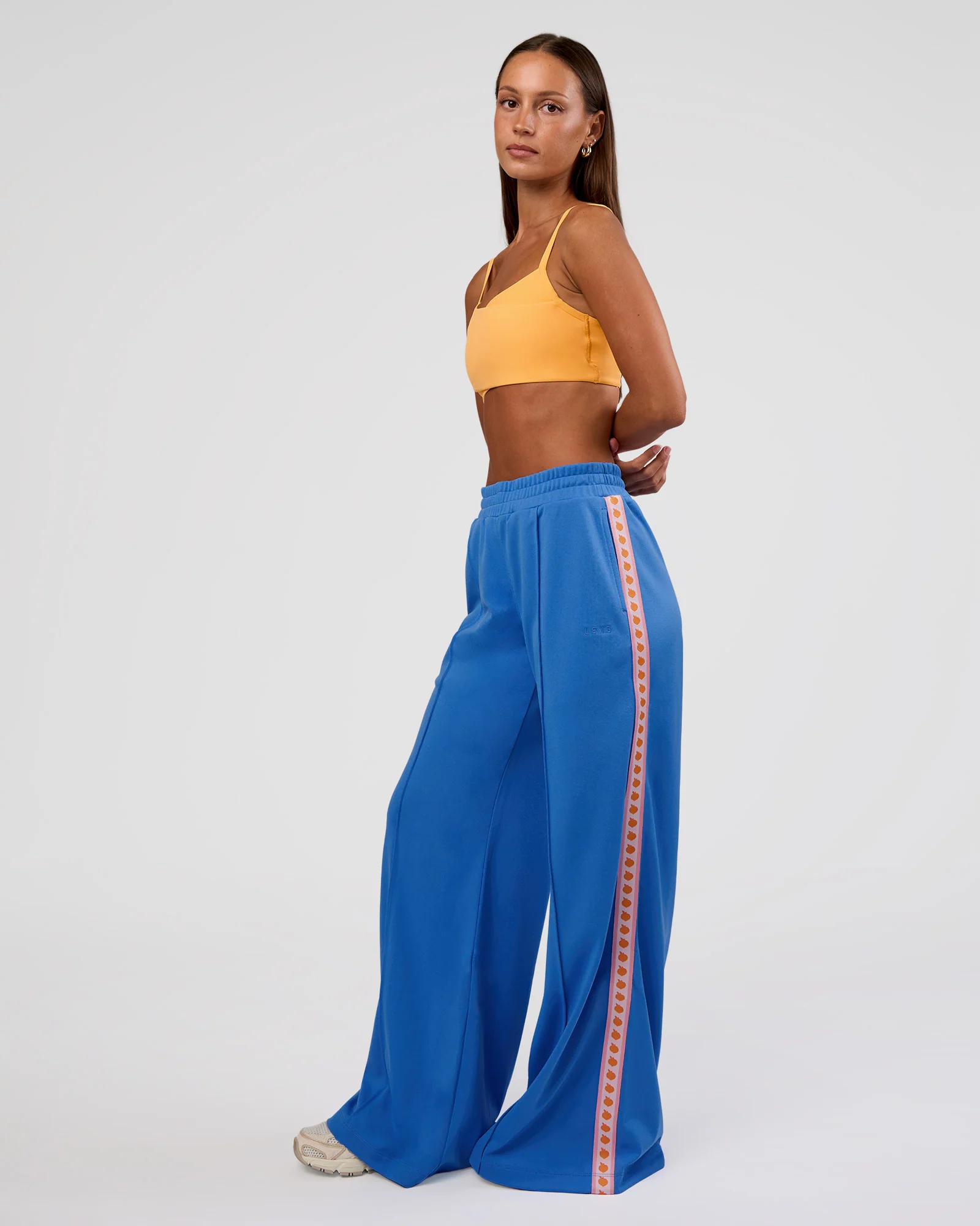 Peaches Track Pant - Palace Blue