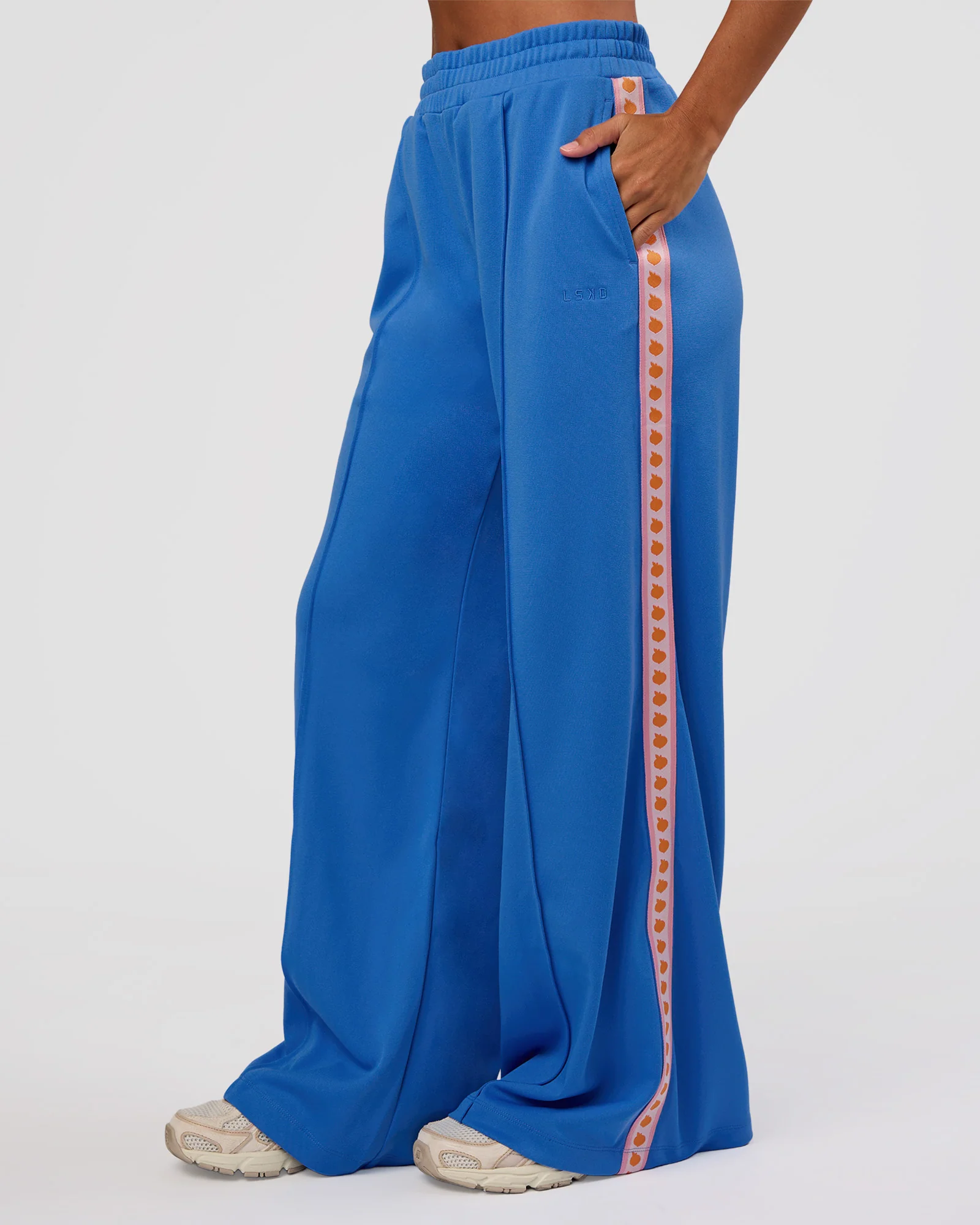 Peaches Track Pant - Palace Blue