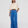 Peaches Track Pant - Palace Blue