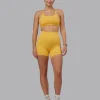 Fusion Ultra High-Rise 4" Short - Banana Cream