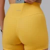 Fusion Ultra High-Rise 4" Short - Banana Cream