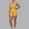 Fusion Ultra High-Rise 4" Short - Banana Cream