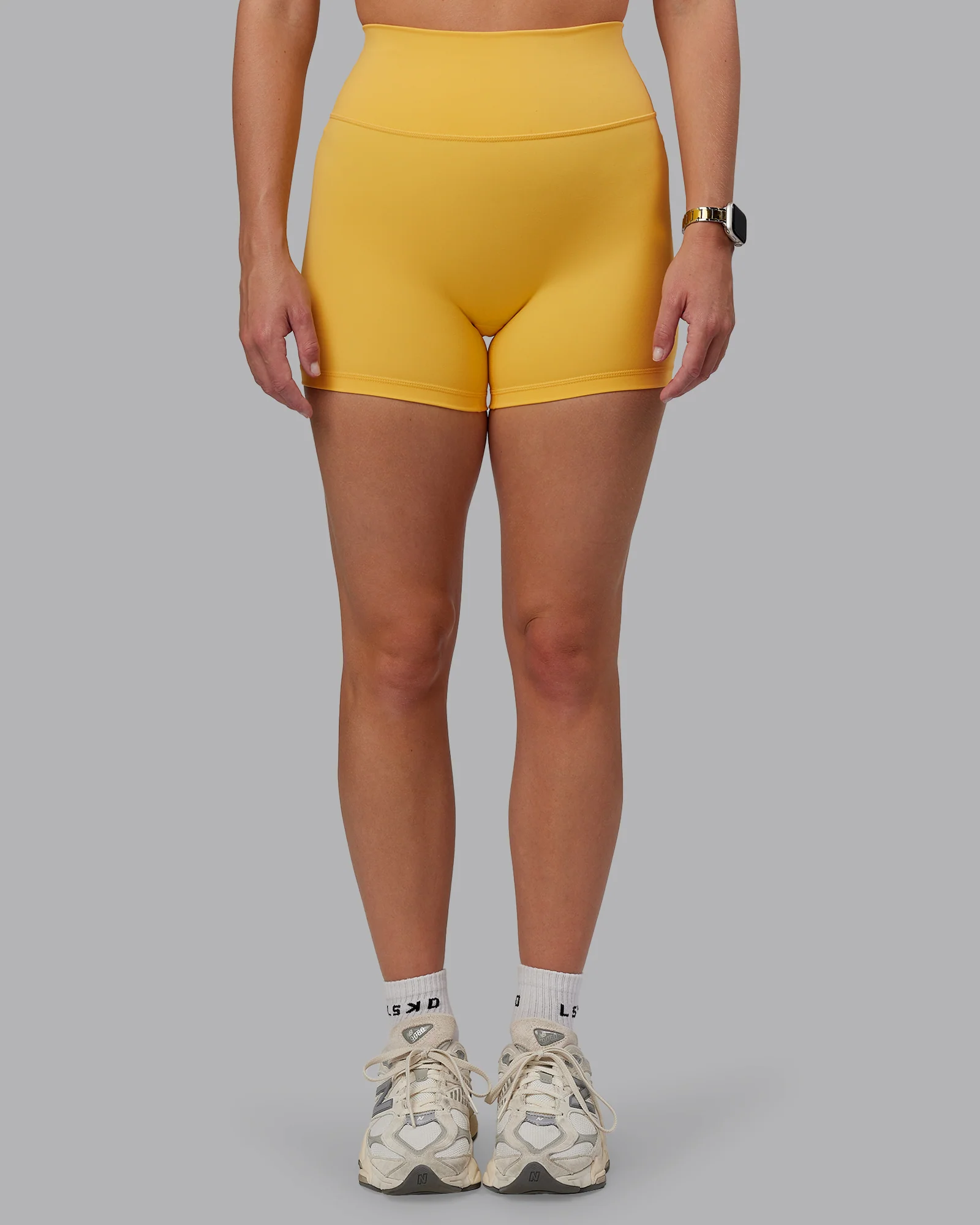 Fusion Ultra High-Rise 4" Short - Banana Cream