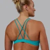 Pursue Sports Bra - Blue Bird