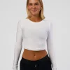 21047-clarity-long-sleeve-tee-white-1.webp Clarity Long Sleeve Tee - White