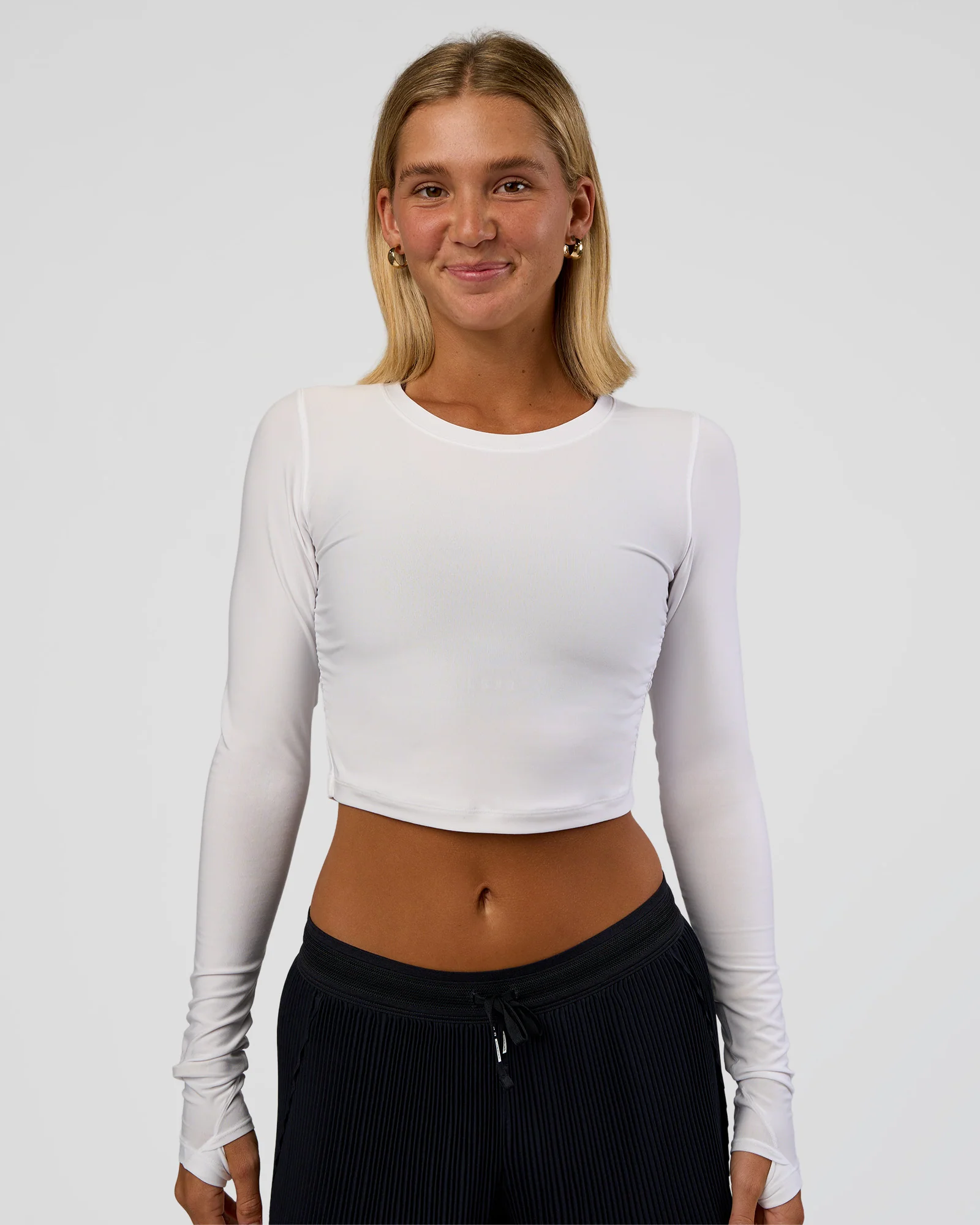 21047-clarity-long-sleeve-tee-white-1.webp Clarity Long Sleeve Tee - White