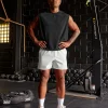 Oversized Heavyweight Boxed Tank - Washed Black